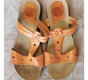 Leather Kickers Sandals made in Spain size 38
